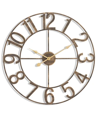 Sorbus 32 inch Large Wall Clock for Living Room Decor (White)