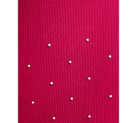Nina Parker Trendy Plus Size Pull-On Embellished Skirt