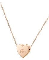 Lacoste Women's Love My Croc Ip Plated Necklace