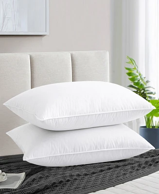 Unikome Goose Down and Feather 2-Pack Pillow