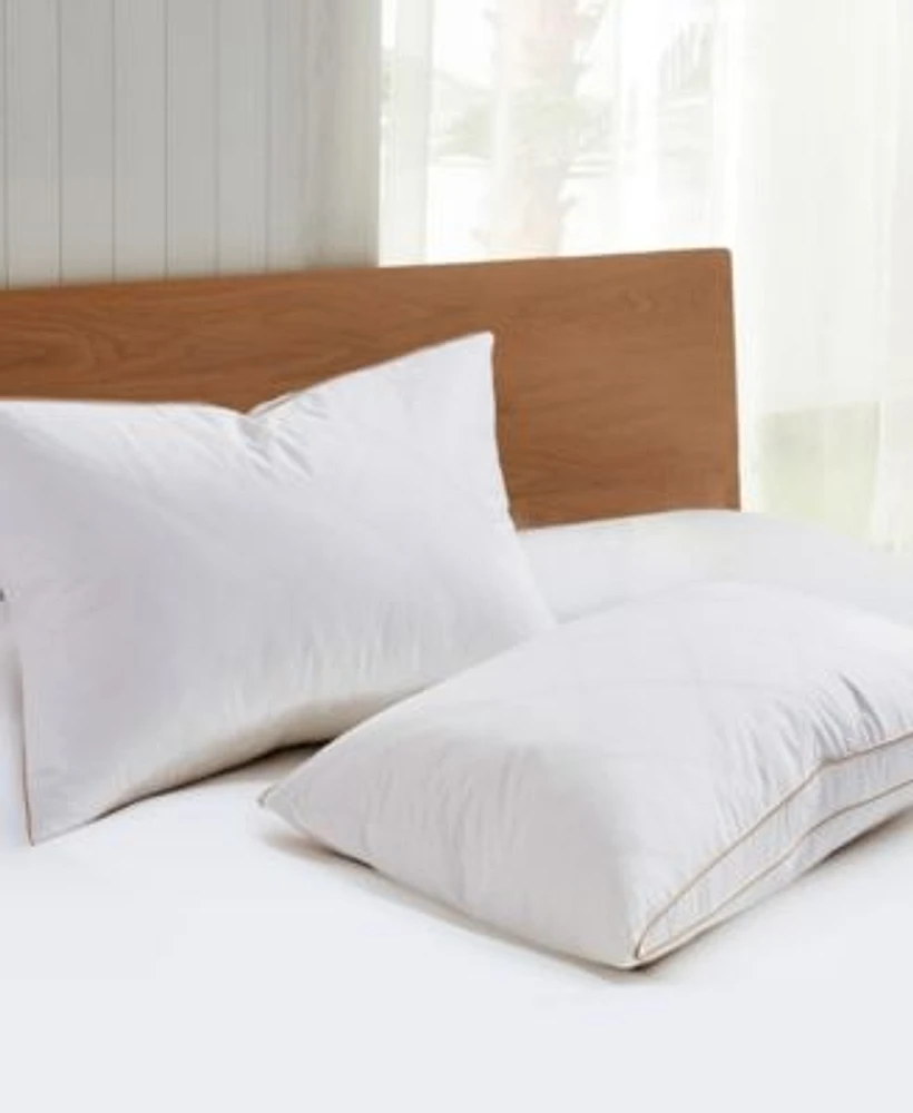 Unikome Medium Firm Goose Feather Down Pillows 2 Pack