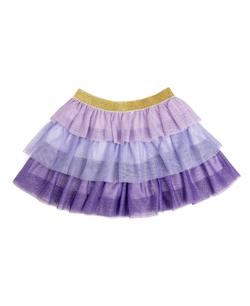 Sweet Wink Little and Big Girls Lavender Petal Tutu Skirt