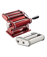 Fante's 3 Pc Pasta Machine with Spaghetti/Fettuccine and Lasagna Attachments