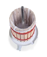 Slickblue 1.6 Gallon Fruit Wine Press Cider Juice Maker Tool