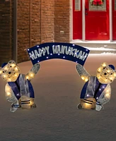 Northlight Led Polar Bear "Happy Hanukkah" Sign - 30-Inch