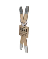 Northlight Wooden "Home is Where You Hang Your Antlers" Ski's