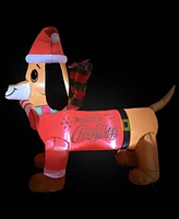 Northlight Led Inflatable Dachshund - 4-Inch