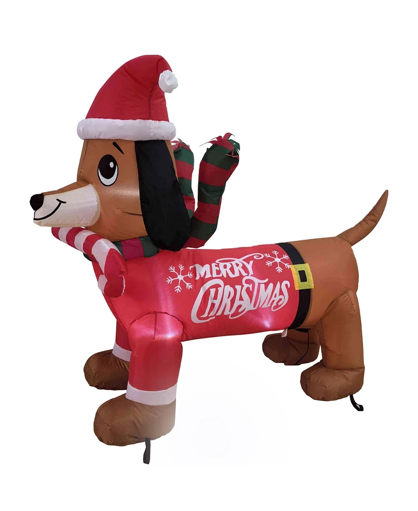 Northlight Led Inflatable Dachshund - 4-Inch