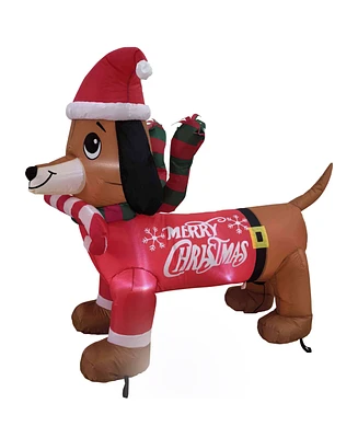 Northlight Led Inflatable Dachshund - 4-Inch