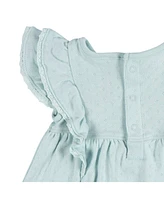Baby Girls Dress and Diaper Cover Set, 2 Piece