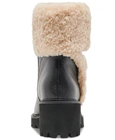 Dolce Vita Women's Hug H2O Faux-Fur-Trim Booties