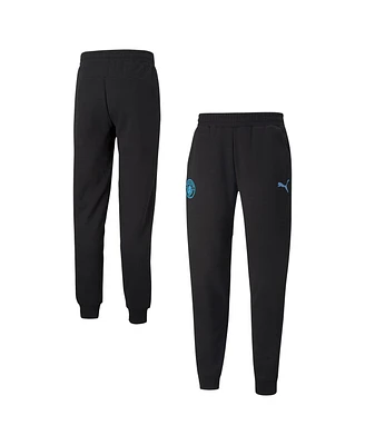 Puma Men's Black Manchester City Essentials Pants