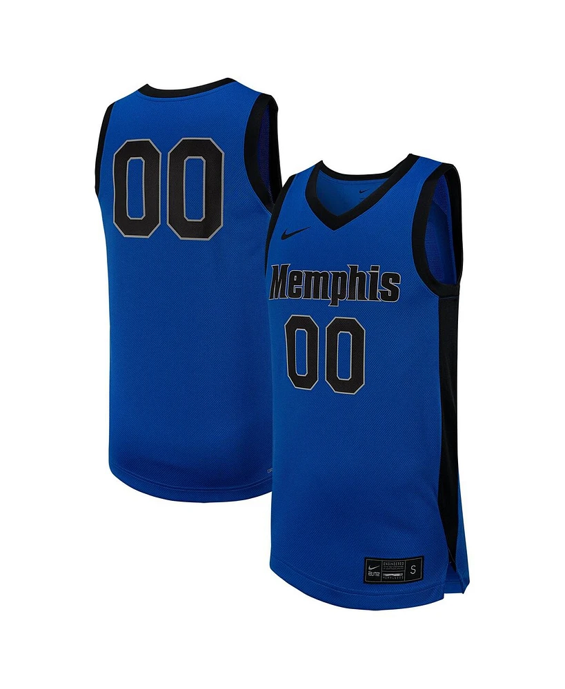 Nike Men's Royal Memphis Tigers Replica Basketball Jersey