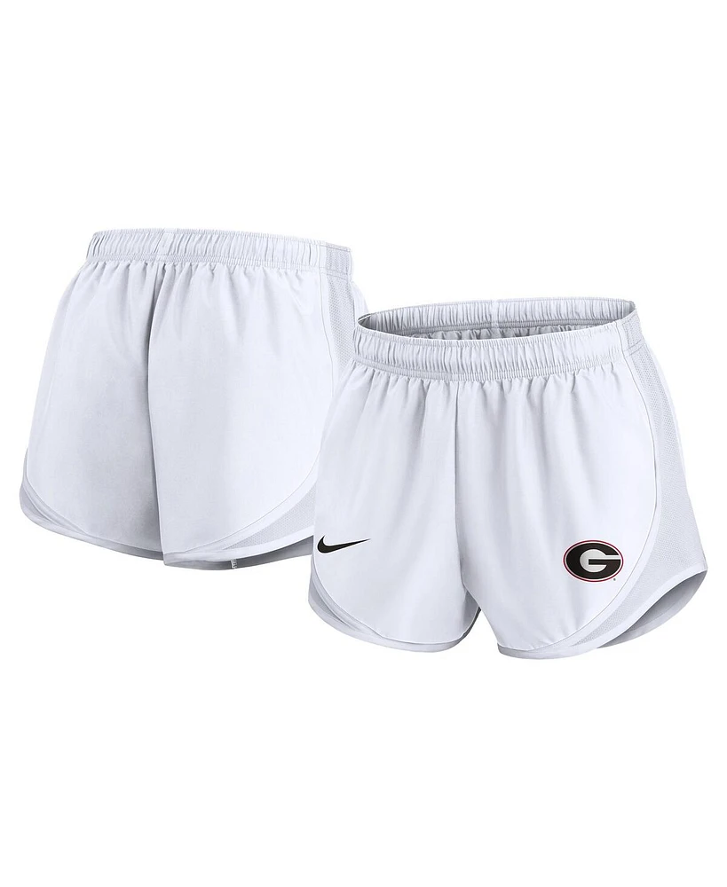 Nike Women's Georgia Bulldogs Primetime Tempo Performance Shorts