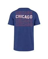 '47 Brand Men's Royal Chicago Cubs Hang Back Franklin T-Shirt