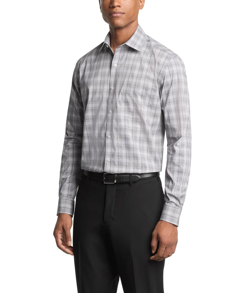 Van Heusen Men's Regular Fit Ultra Wrinkle Resistance Flex Collar Dress Shirt