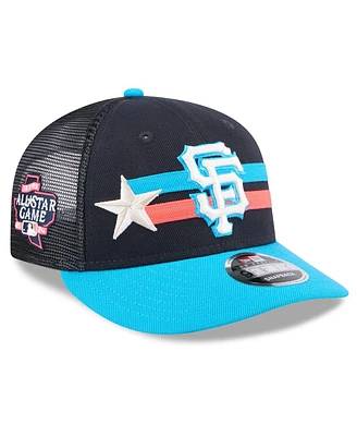 New Era Men's Navy San Francisco Giants 2024 Mlb All-Star Game Meshback Low Profile 9FIFTY Snapback Hat