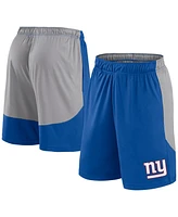 Fanatics Men's Royal New York Giants Big Tall Team Logo Shorts