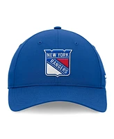 Fanatics Men's Blue New York Rangers Domestic 3D Patch Adjustable Hat