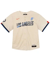 Nike Toddler Shohei Ohtani Cream Los Angeles Dodgers 2024 City Connect Limited Player Jersey