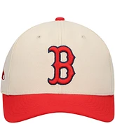 Mitchell & Ness Men's Cream Boston Red Sox Pro Crown Adjustable Hat