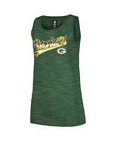 New Era Women's Green Bay Packers Space Dye Active Tank Top