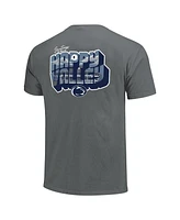 Image One Men's and Women's Charcoal Penn State Nittany Lions Hyper Local Welcome to Postcard T-Shirt