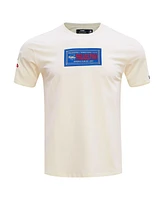 Pro Standard Men's Cream Philadelphia Phillies Club Member Badge T-Shirt