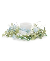 Slickblue Mini Blossom Floral Candle Ring 18"D