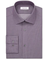 Calvin Klein Steel Men's Slim Fit Pincord Dress Shirt