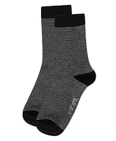 MeMoi Boys Horizontal Stripe Crew Socks