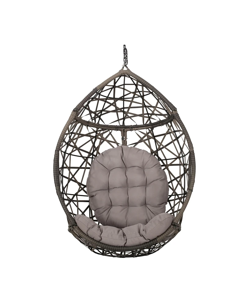 Simplie Fun Marlin Teardrop Hanging Chair: Cozy Comfort, Stylish Appeal