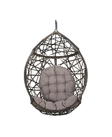 Simplie Fun Marlin Teardrop Hanging Chair: Cozy Comfort, Stylish Appeal