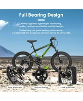 Streamdale Furniture Kids' Mountain Bike: Adventure-Ready for Ages 8-12