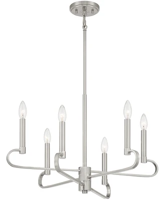 Designers Fountain Summit 25.5" Metal 6 Light Chandelier