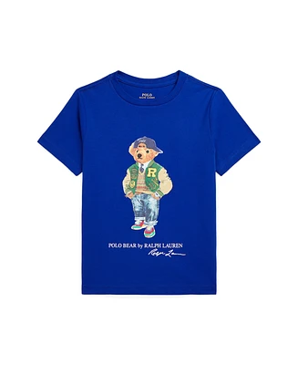 Polo Ralph Lauren Toddler and Little Boys Bear Cotton Jersey Tee