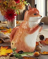 Certified International Woodland Critters 3-d Fox Teapot