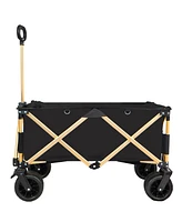 Streamdale Furniture Heavy-Duty Folding Wagon: Compact, Durable, All-Terrain