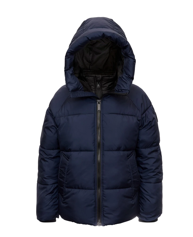 Michael Kors Toddler & Little Boys Puffer Jacket with Bib