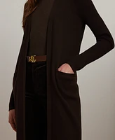 Lauren Ralph Lauren Petite Open-Front Cardigan