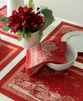 Benson Mills Holiday Wonderland Jacquard Placemat, 13" x 18"