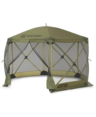 Clam Quick-Set Escape 11.5 x 11.5 Foot Portable Outdoor Canopy Shelter, Green