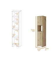 Fm Furniture Charlotte Linen Cabinet