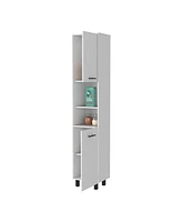 Fm Furniture Sheffield 2-Door Pantry Cabinet