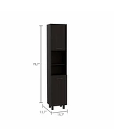 Fm Furniture Sheffield 2-Door Pantry Cabinet