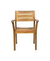 Acacia Wood Dining Chair: Durable, Comfortable, And Stylish