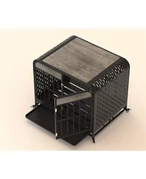 Streamdale Furniture Premium Dog Crate Furniture: Sturdy, Secure, Movable, Non-Toxic, Easy Assembly