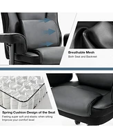 400lbs Ergonomic Office Chair with Massage Lumbar Support