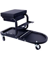 Simplie Fun Ultimate Rolling Detailing Cart: Compact, Versatile, and Comfortable