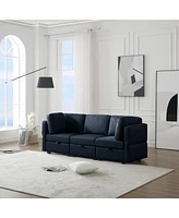 Simplie Fun Modular Sofa with Storage: Customizable, Comfortable